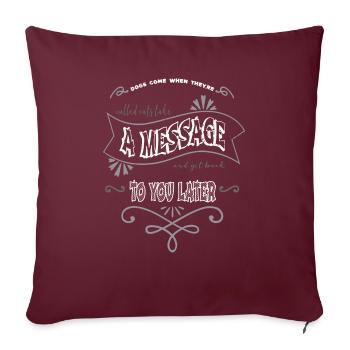 Business Cat Tshirts Kitty Geek Cool I Love Cats - Sofa pillowcase 17,3'' x 17,3'' (45 x 45 cm) - burgundy - Front