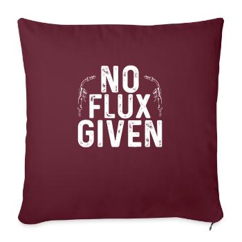 Pas de flux spécifié - Housse de coussin décorative 45 x 45 cm - bordeaux - Devant