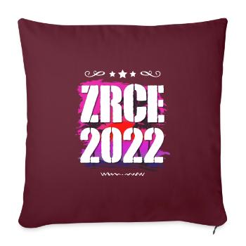 Zrce 2022 - Sofakissenbezug 45 x 45 cm - Burgunderrot - Vorne