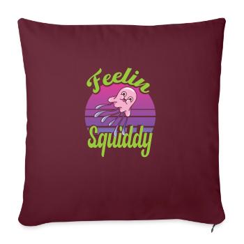 Jelly Whisperer - Housse de coussin décorative 45 x 45 cm - bordeaux - Devant
