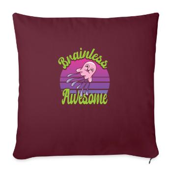 Jelly Whisperer - Housse de coussin décorative 45 x 45 cm - bordeaux - Devant