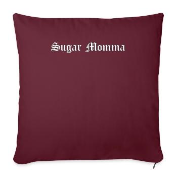 Sugar Momma Gift Soft Grunge Vaporwave - Housse de coussin décorative 45 x 45 cm - bordeaux - Devant