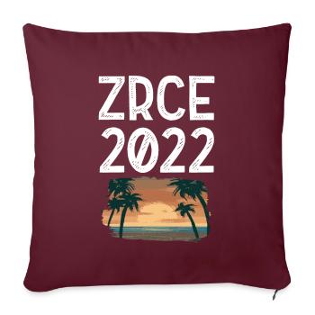 Zrce 2022 - Sofakissenbezug 45 x 45 cm - Burgunderrot - Vorne