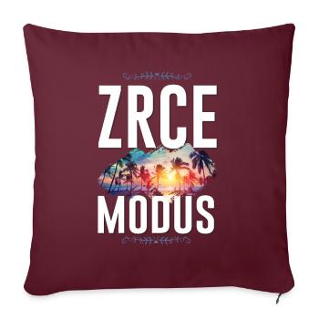 Zrce Modus - Sofakissenbezug 45 x 45 cm - Burgunderrot - Vorne