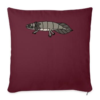 Quetzalcoatl Axolotl Aztèques Maya Ancien Inca Gesc - Housse de coussin décorative 45 x 45 cm - bordeaux - Devant