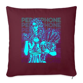 Persephone Griechische Göttin Griechische Mytholog - Sofakissenbezug 45 x 45 cm - Burgunderrot - Vorne
