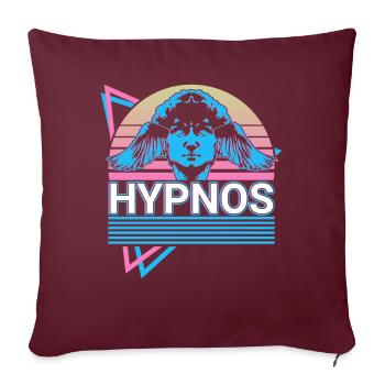 Hypnos Dieu Grec Ancien Grec Mythol - Housse de coussin décorative 45 x 45 cm - bordeaux - Devant
