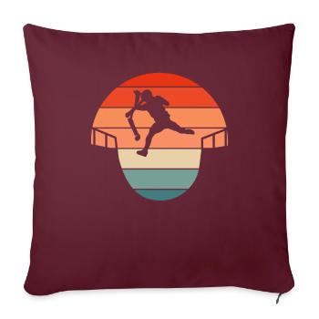 Scooter Scooter Scooter Cadeau - Housse de coussin décorative 45 x 45 cm - bordeaux - Devant
