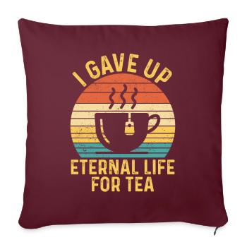 Drôle d’ex-mormon LDS Exmo - Housse de coussin décorative 45 x 45 cm - bordeaux - Devant