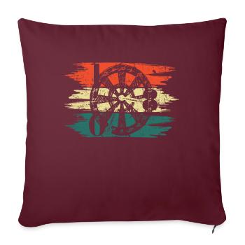 180 joueurs de fléchettes Steeldart Darts Darts Darts - Housse de coussin décorative 45 x 45 cm - bordeaux - Devant