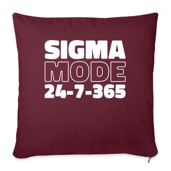 Schwesternschaft Soroitas Sigma Modus - Sofakissenbezug 45 x 45 cm - Burgunderrot - Vorne