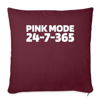 Schwesternschaft Soroitas Rosa Modus - Sofakissenbezug 45 x 45 cm - Burgunderrot - Vorne