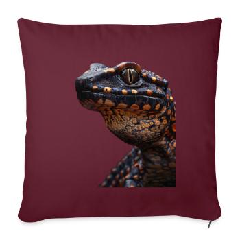 Salamander - Sofakissenbezug 45 x 45 cm - Burgunderrot - Vorne