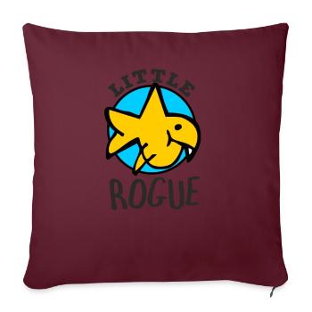 La fronde est un petit méchant - Housse de coussin décorative 45 x 45 cm - bordeaux - Devant