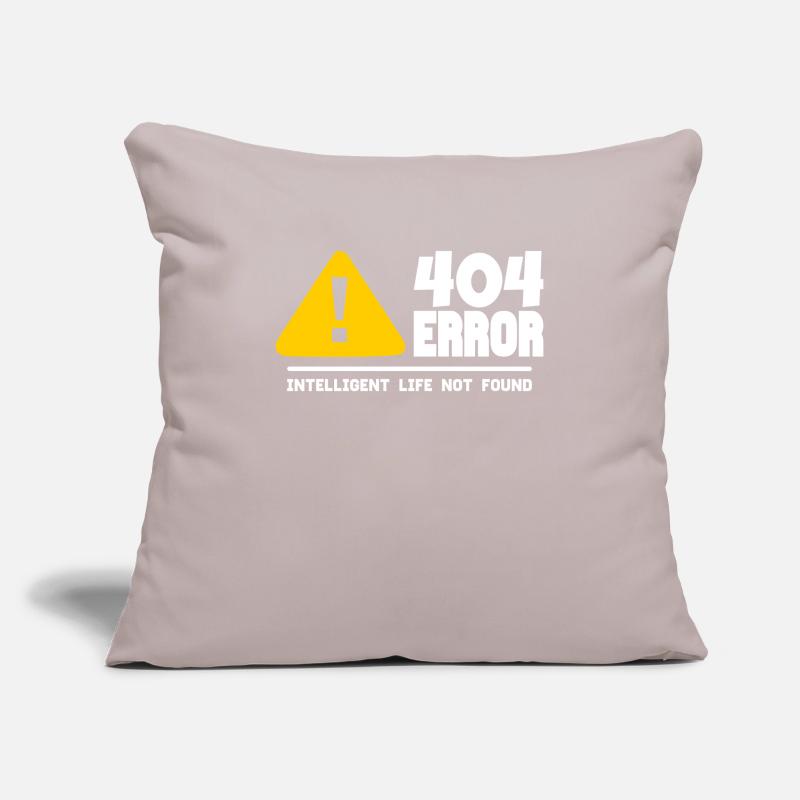 Computer- und Programmierer Geek. 404 Fehler Sofakissenbezug 45 x 45 cm