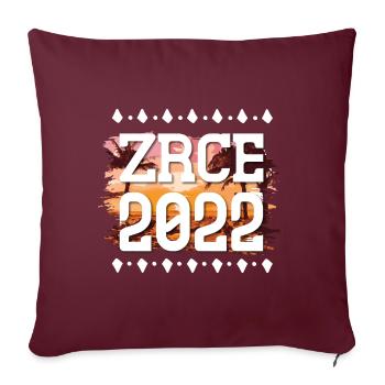 Zrce 2022 - Sofakissenbezug 45 x 45 cm - Burgunderrot - Vorne