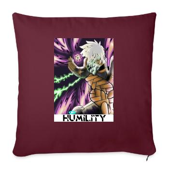 HUMILITY - ASTRA CHARACTER - Housse de coussin décorative 45 x 45 cm - bordeaux - Devant
