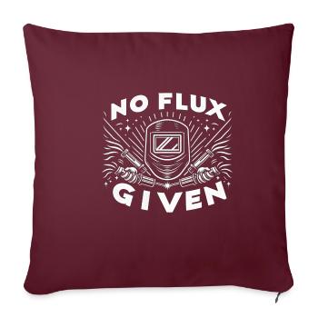 pas de flux donné 8 - Housse de coussin décorative 45 x 45 cm - bordeaux - Devant