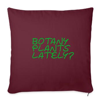 Botany Plants Lately 23 - Sofakissenbezug 45 x 45 cm - Burgunderrot - Vorne