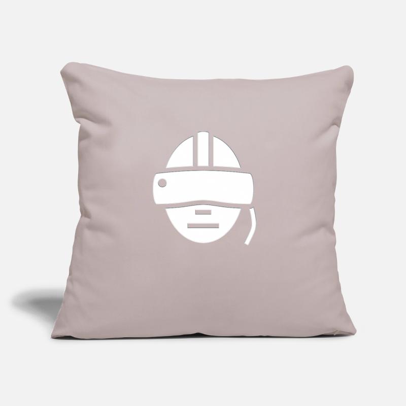 Vr headset Hacking hacker hacker cyber virtual Sofa pillowcase 17,3'' x 17,3'' (45 x 45 cm)