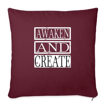 Stimuler l’innovation L’état d’ de l’innovation - Housse de coussin décorative 45 x 45 cm - bordeaux - Devant