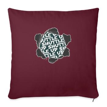 night sky funny sayings space travel present geek - Sofakissenbezug 45 x 45 cm - Burgunderrot - Vorne