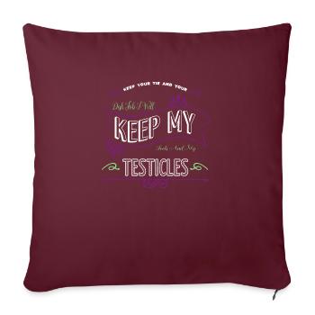 Outils mécaniciens d’aéronefs Idée cadeau vêtements de baseball - Housse de coussin décorative 45 x 45 cm - bordeaux - Devant
