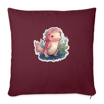 Newt - Sofa pillowcase 17,3'' x 17,3'' (45 x 45 cm) - burgundy - Front
