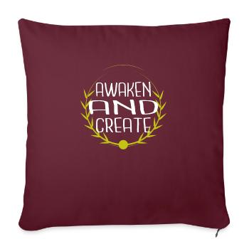 innovative ideas geek innovation in business - Sofakissenbezug 45 x 45 cm - Burgunderrot - Vorne