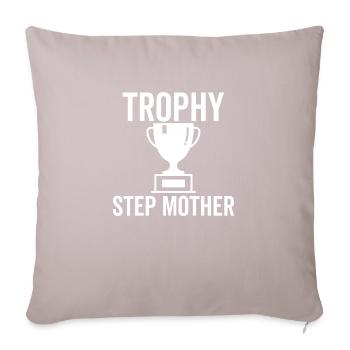 Trophy Step Mother - Sofa pillowcase 17,3'' x 17,3'' (45 x 45 cm) - light taupe - Front