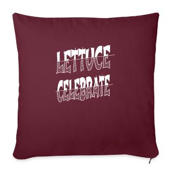funny quote christmas present funny gym - Sofakissenbezug 45 x 45 cm - Burgunderrot - Vorne