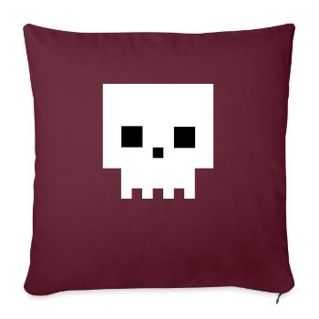 Langweiler - Sofakissenbezug 45 x 45 cm - Burgunderrot - Vorne