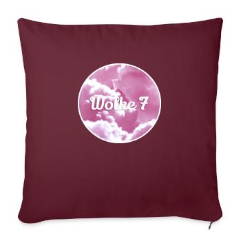 84D98823 76A2 4505 83F0 1ECB0C02EB55 - Sofa pillowcase 17,3'' x 17,3'' (45 x 45 cm) - burgundy - Front