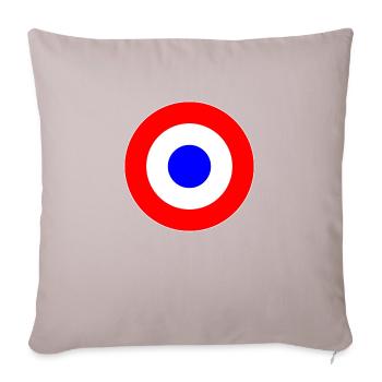 Niederlande Holland Netherlands Dutch Mod Target - Sofakissenbezug 45 x 45 cm - helles Taupe - Vorne