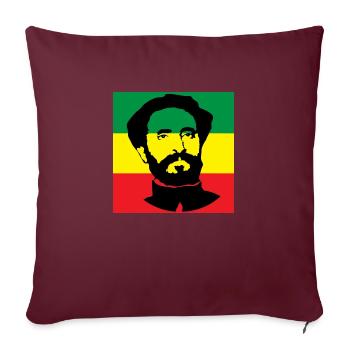 Reggae - Sofakissenbezug 45 x 45 cm - Burgunderrot - Vorne