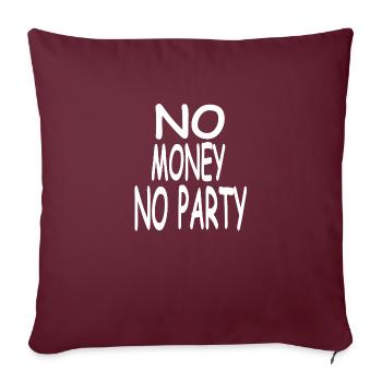 Party - Sofakissenbezug 45 x 45 cm - Burgunderrot - Vorne