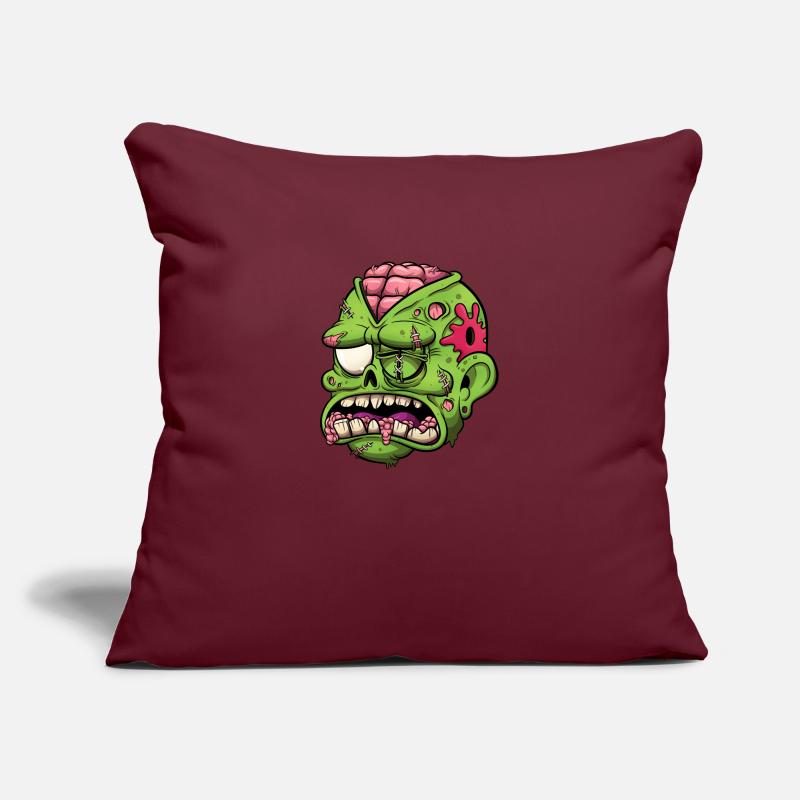Wounded Zombie Head Sofa pillowcase 17,3'' x 17,3'' (45 x 45 cm)