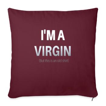 sagesse citations bouddha texte vie vierge - Housse de coussin décorative 45 x 45 cm - bordeaux - Devant