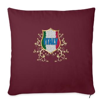 Italie Italie Italie Rome Europe Italie Italie Milan - Housse de coussin décorative 45 x 45 cm - bordeaux - Devant