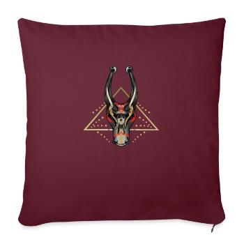 About Boe Sardegna - Sofa pillowcase 17,3'' x 17,3'' (45 x 45 cm) - burgundy - Front