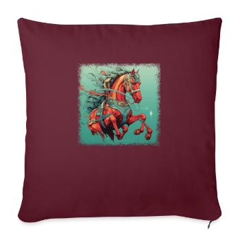 Western Birthday Present Idea Funny Quote Gift - Housse de coussin décorative 45 x 45 cm - bordeaux - Devant