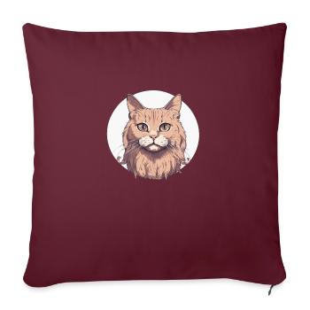 La tendance de la mode est entre vos mains avec le nouveau - Housse de coussin décorative 45 x 45 cm - bordeaux - Devant