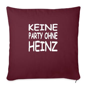 Party - Sofakissenbezug 45 x 45 cm - Burgunderrot - Vorne