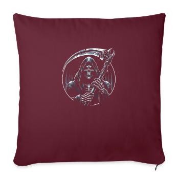 Gardien de l’éternité - Housse de coussin décorative 45 x 45 cm - bordeaux - Devant