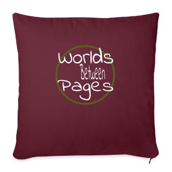 quote awesome reading lists literary community - Sofakissenbezug 45 x 45 cm - Burgunderrot - Vorne