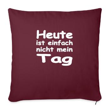 Party - Sofakissenbezug 45 x 45 cm - Burgunderrot - Vorne