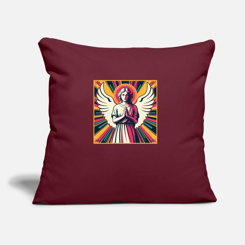 Schutzengel Pop-Art Sofakissenbezug 45 x 45 cm
