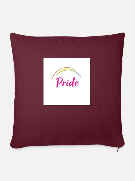 Pride - Sofakissenbezug 45 x 45 cm - Burgunderrot