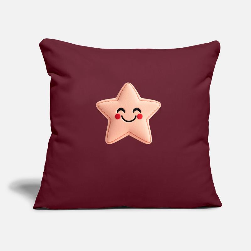 Sweet Star - Pink Sofa pillowcase 17,3'' x 17,3'' (45 x 45 cm)