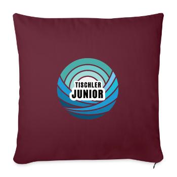 Tischler Junior Nachfolger Sohn Kind Junge - Sofakissenbezug 45 x 45 cm - Burgunderrot - Vorne